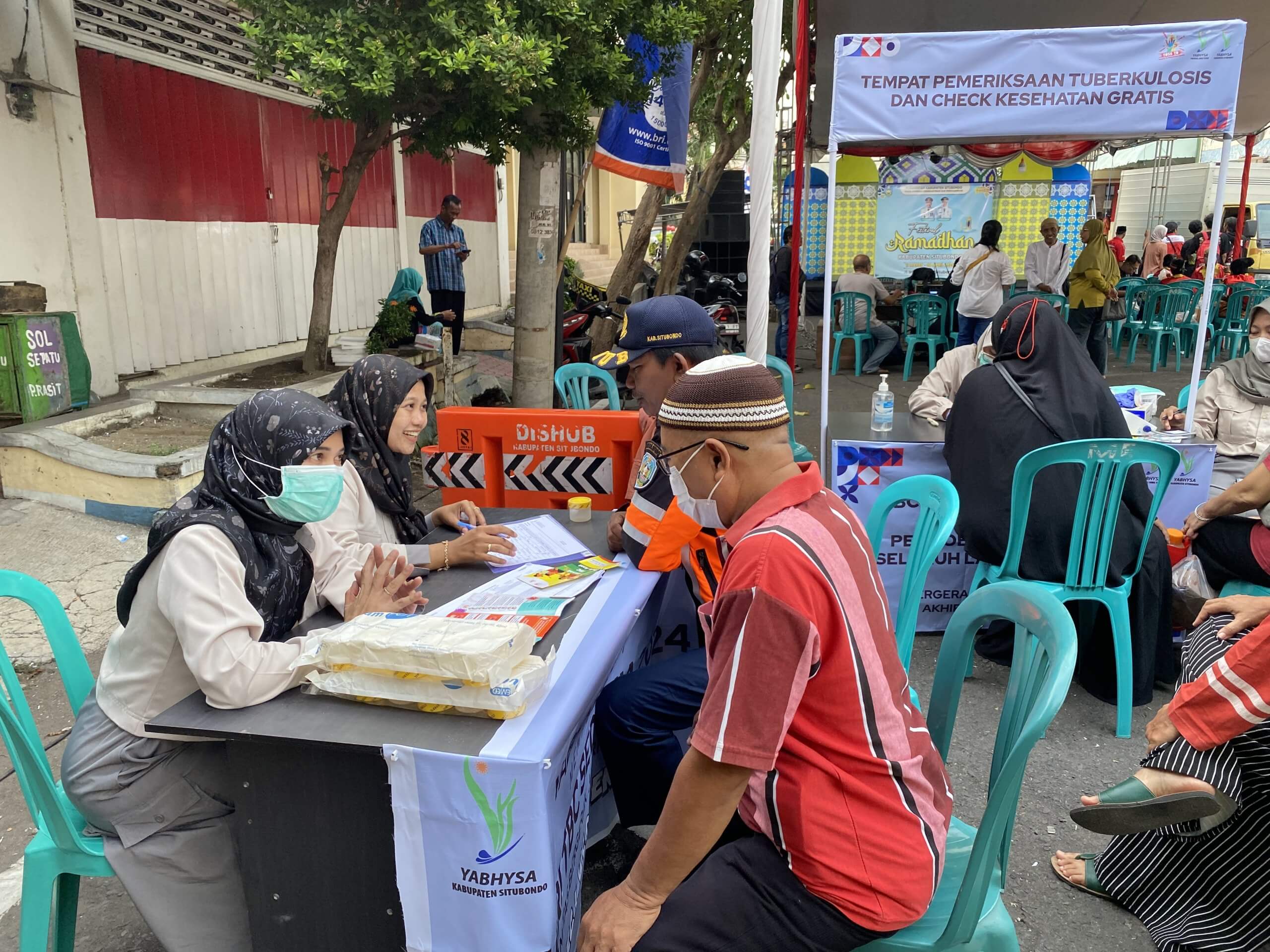 Kegiatan TB Day pemeriksaan Kesehatan Gratis 1 yabhysa